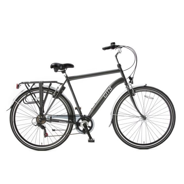 Popal City 28 inch Grijs 6 Versnellingen